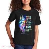 Suicide Awareness Be Kind Everyone Is Fighting A Battle Wolf Kids T-Shirt thumb 2