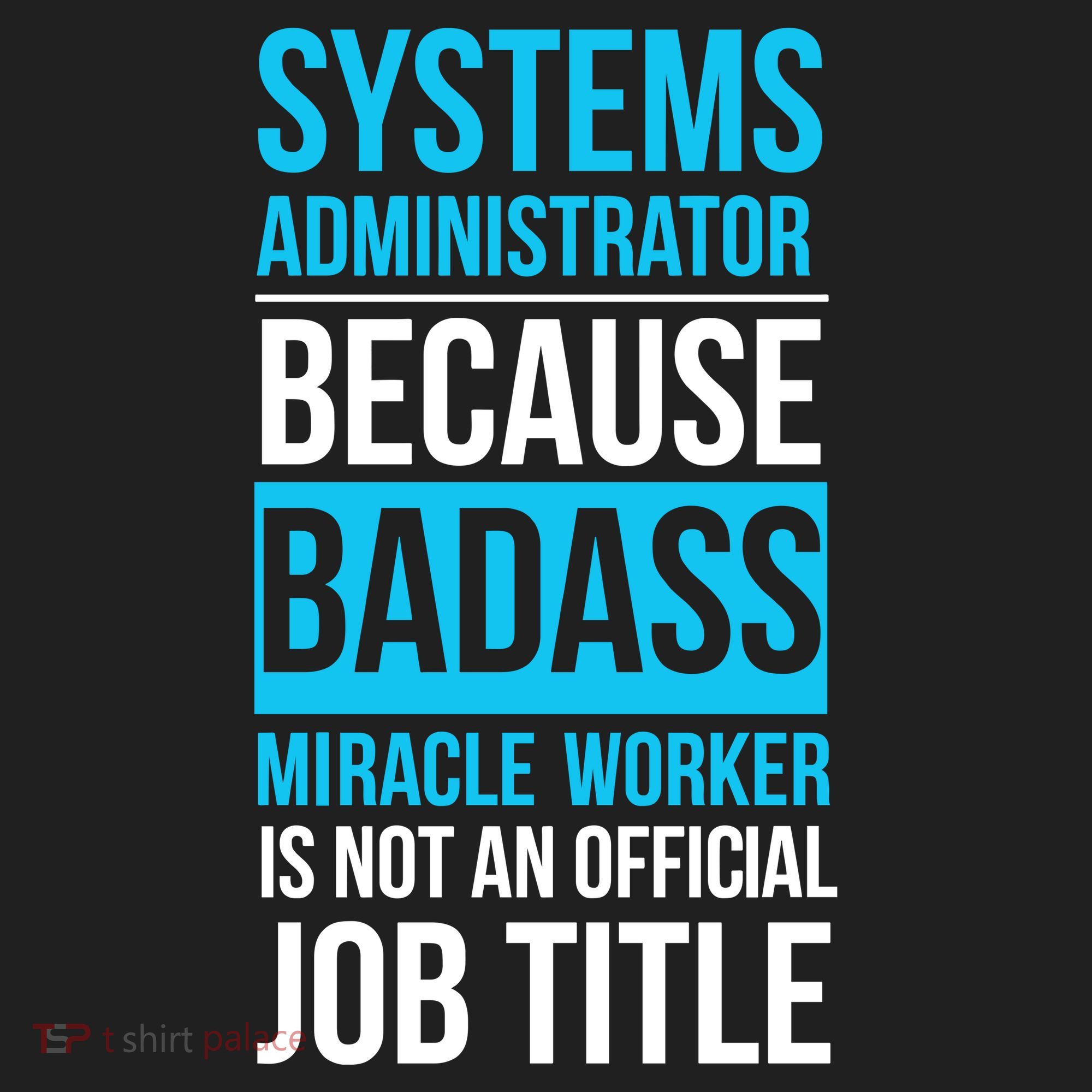 System Administrator Tumbler