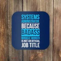 System Administrator Coaster thumb 0