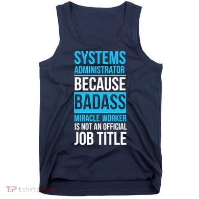 System Administrator Tank Top