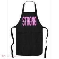 Strong And Beautiful Breast Cancer Awareness Apron thumb 0