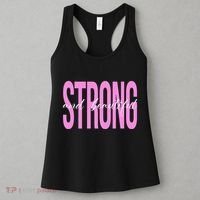 Strong And Beautiful Breast Cancer Awareness Women's Tank Top thumb 3