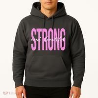 Strong And Beautiful Breast Cancer Awareness Hoodie thumb 2