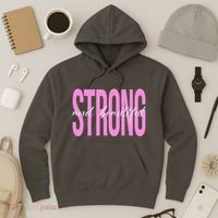 Strong And Beautiful Breast Cancer Awareness Hoodie thumb 3