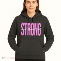 Strong And Beautiful Breast Cancer Awareness Hoodie thumb 5
