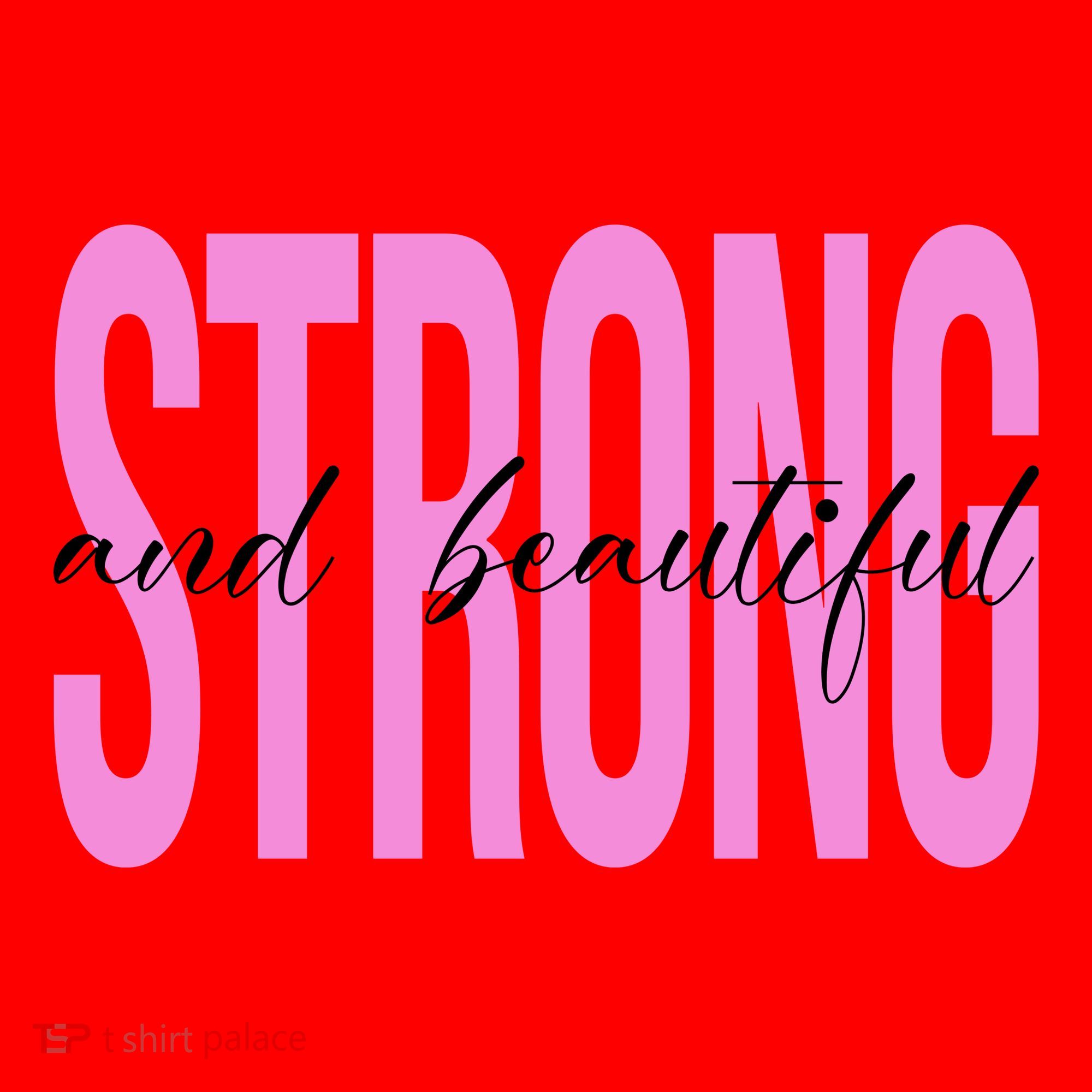Strong And Beautiful Breast Cancer Awareness Santa Hat