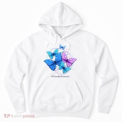 Suicide Awareness Butterfly Hoodie