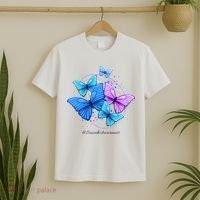 Suicide Awareness Butterfly T-Shirt thumb 2