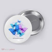 Suicide Awareness Butterfly Button thumb 0