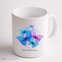 Suicide Awareness Butterfly Coffee Mug thumb 1