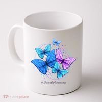 Suicide Awareness Butterfly Coffee Mug thumb 0