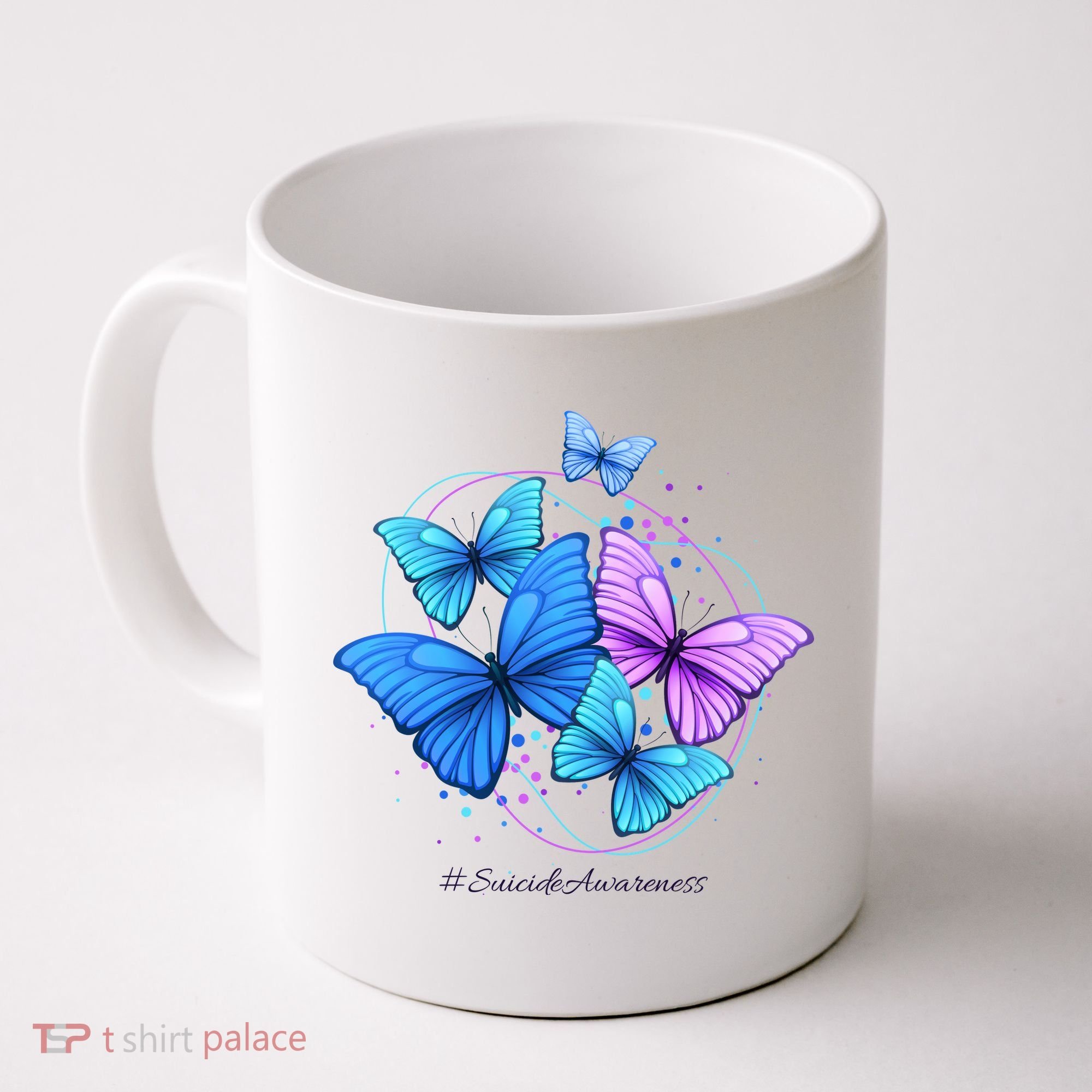 Suicide Awareness Butterfly Coffee Mug