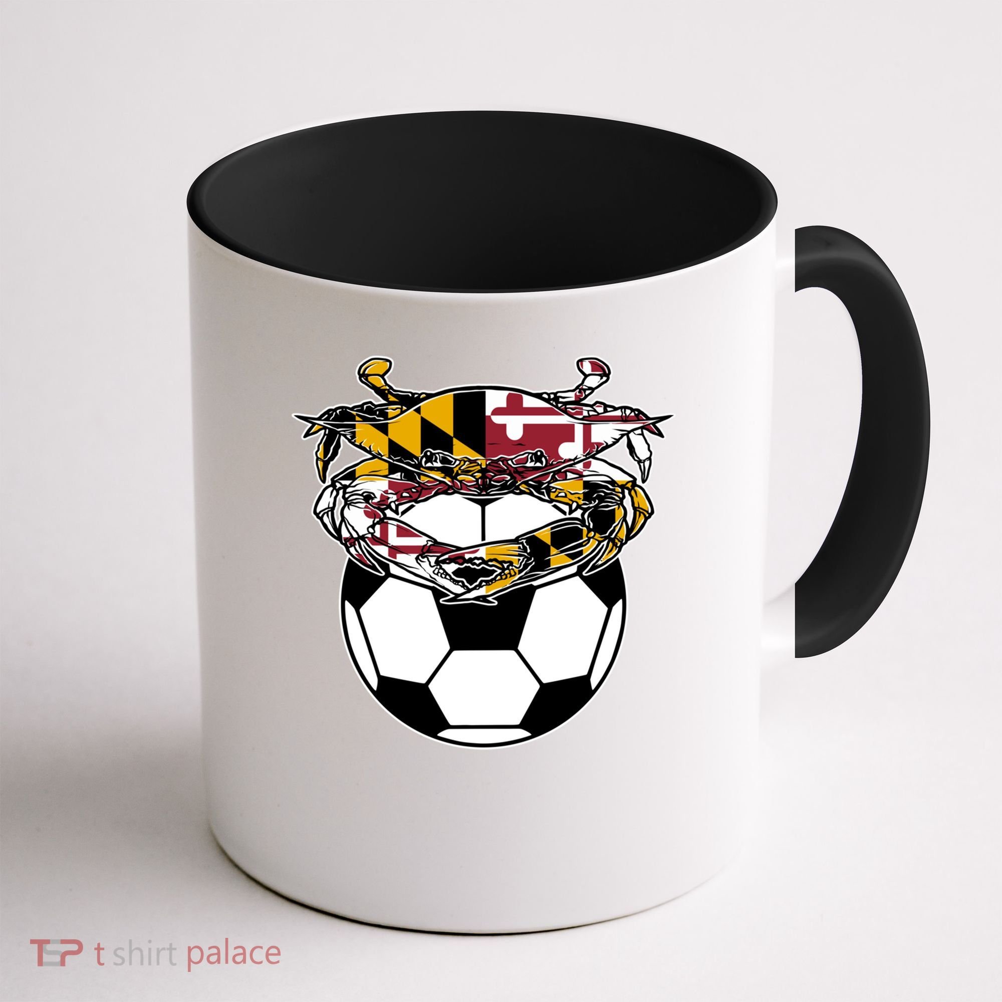 Soccer And Blue Crab Cute Gift Coffee Mug