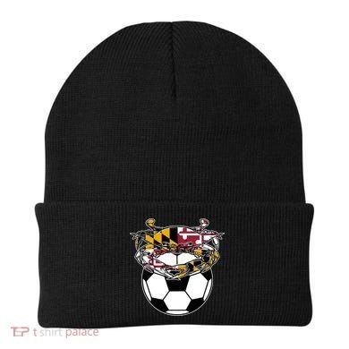 Soccer And Blue Crab Cute Gift Beanie
