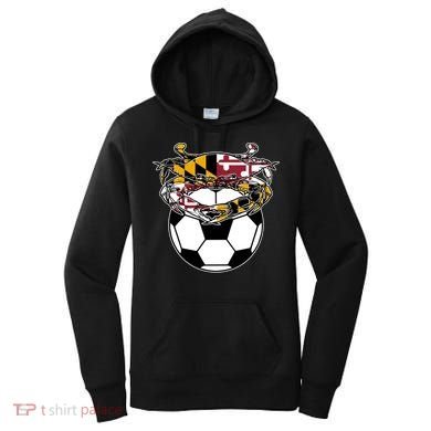 Soccer And Blue Crab Cute Gift Women's Hoodie