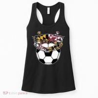 Soccer And Blue Crab Cute Gift Women's Tank Top thumb 0