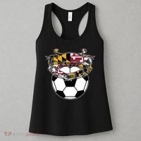 Soccer And Blue Crab Cute Gift Women's Tank Top thumb 3