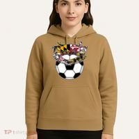 Soccer And Blue Crab Cute Gift Hoodie thumb 5