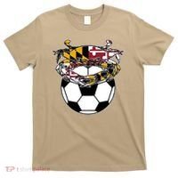 Soccer And Blue Crab Cute Gift T-Shirt thumb 0