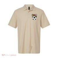 Soccer And Blue Crab Cute Gift Polo thumb 0