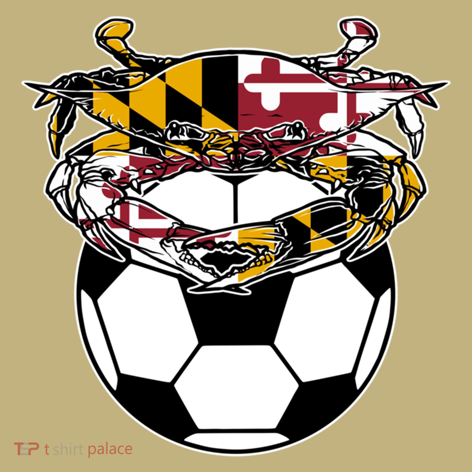 Soccer And Blue Crab Cute Gift Polo