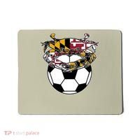 Soccer And Blue Crab Cute Gift Mousepad thumb 0