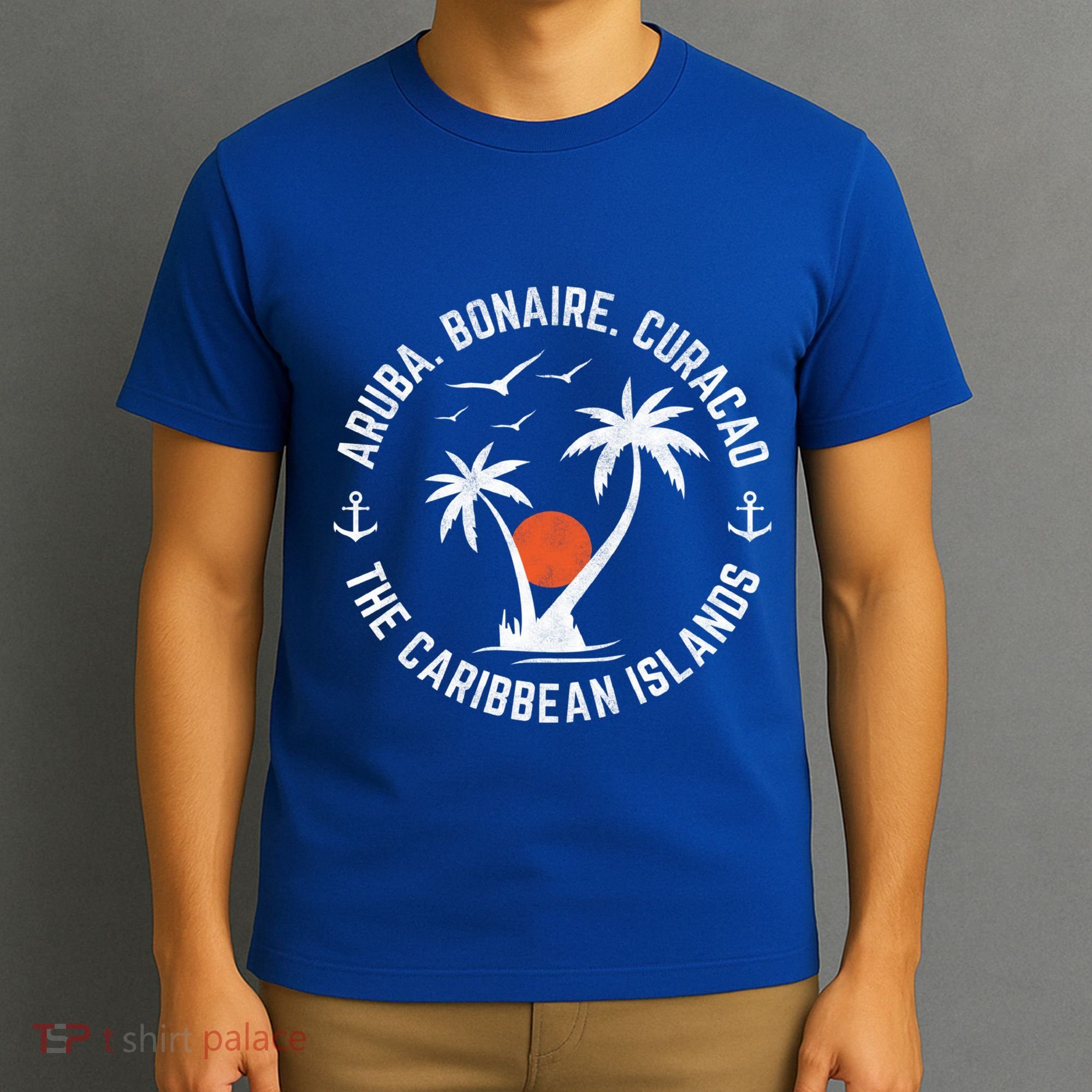 Souvenir Aruba Bonaire Curacao Caribbean Islands Vacation Gift T-Shirt