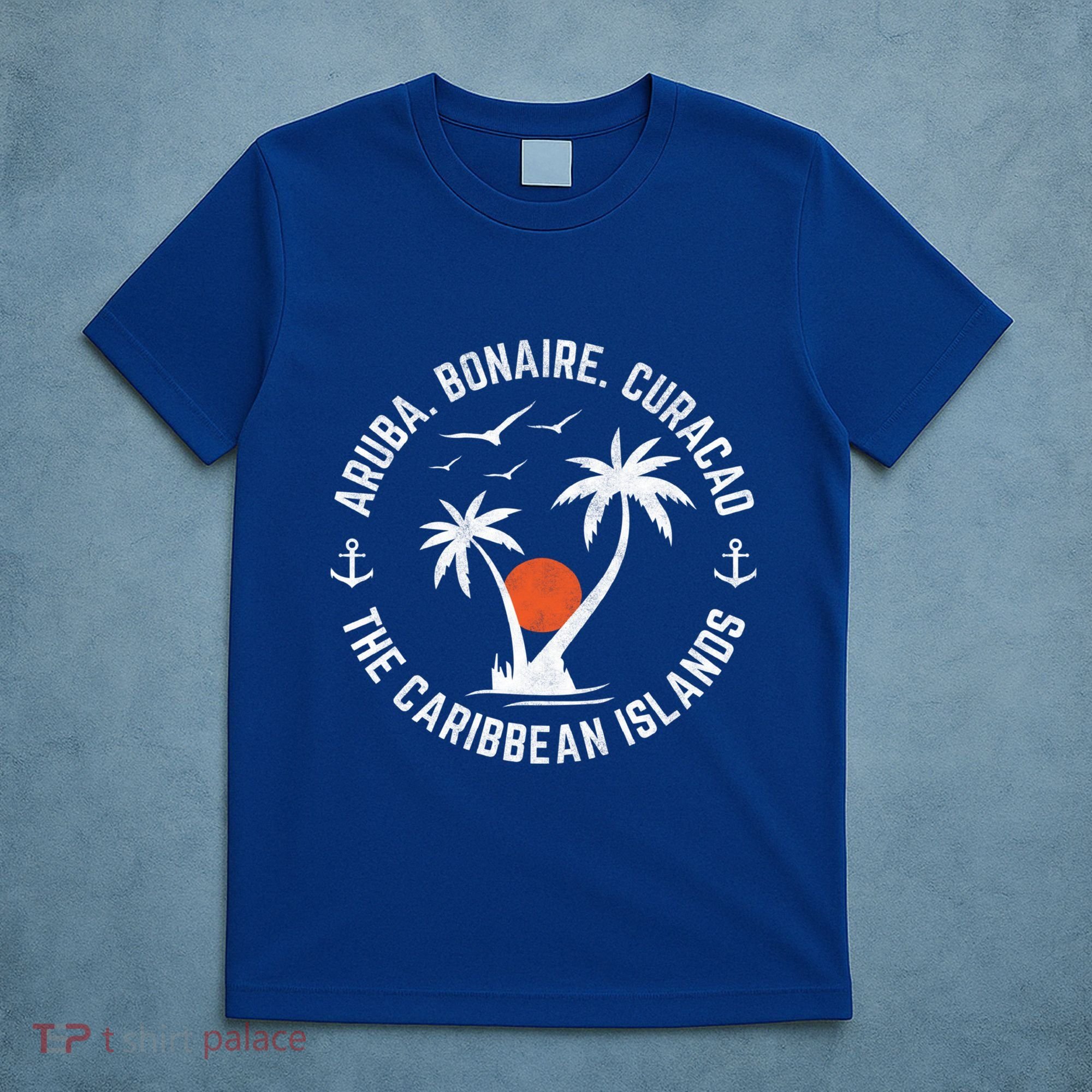 Souvenir Aruba Bonaire Curacao Caribbean Islands Vacation Gift T-Shirt