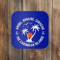 Souvenir Aruba Bonaire Curacao Caribbean Islands Vacation Gift Coaster thumb 0