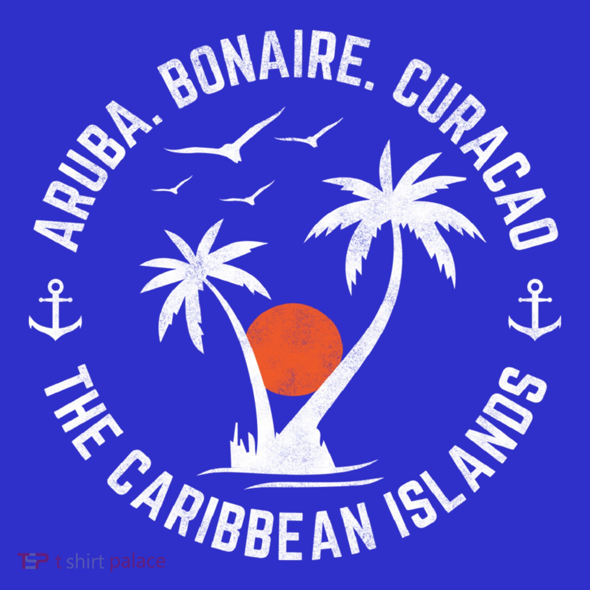 Souvenir Aruba Bonaire Curacao Caribbean Islands Vacation Gift Polo