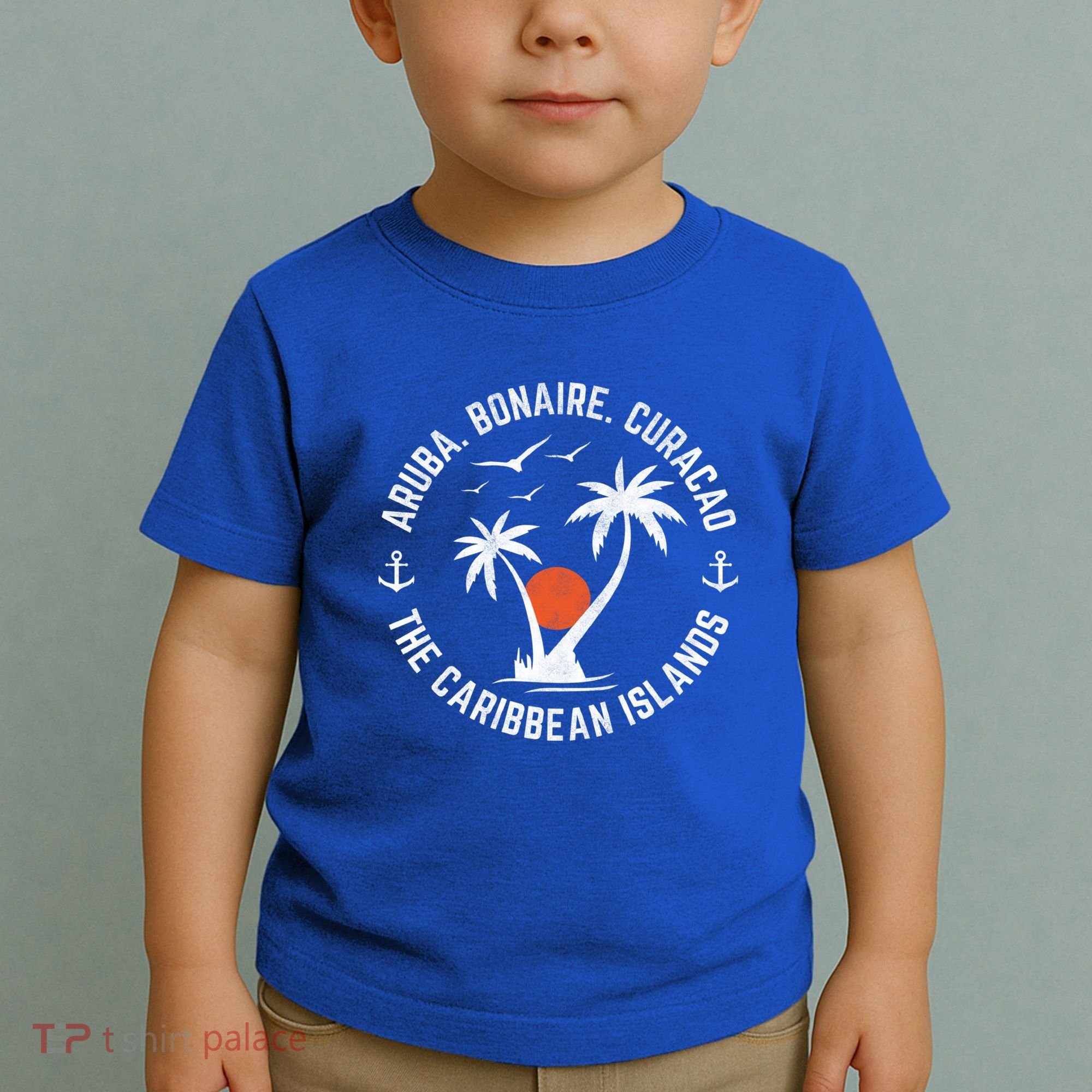 Souvenir Aruba Bonaire Curacao Caribbean Islands Vacation Gift Toddler T-Shirt