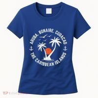 Souvenir Aruba Bonaire Curacao Caribbean Islands Vacation Gift Women's T-Shirt thumb 0