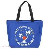 Souvenir Aruba Bonaire Curacao Caribbean Islands Vacation Gift Tote Bag thumb 0