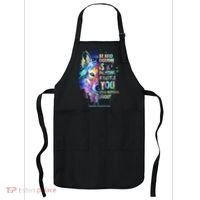 Suicide Awareness Be Kind Everyone Is Fighting A Battle Wolf Apron thumb 0