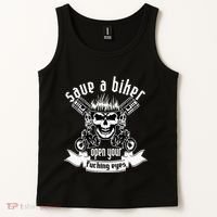 Save A Biker Open Your Fucking Eyes For Motorcycle Lovers Tank Top thumb 2
