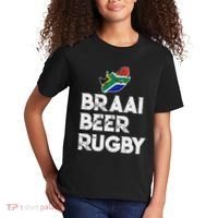 South African Braai Beer Rugby Flag Patriotic Kids T-Shirt thumb 2