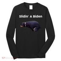 Slidin' A Biden Long Sleeve Shirt thumb 0