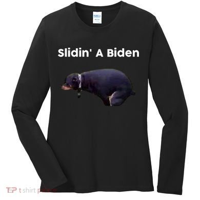 Slidin' A Biden Women's Long Sleeve Shirt