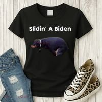 Slidin' A Biden Women's T-Shirt thumb 3