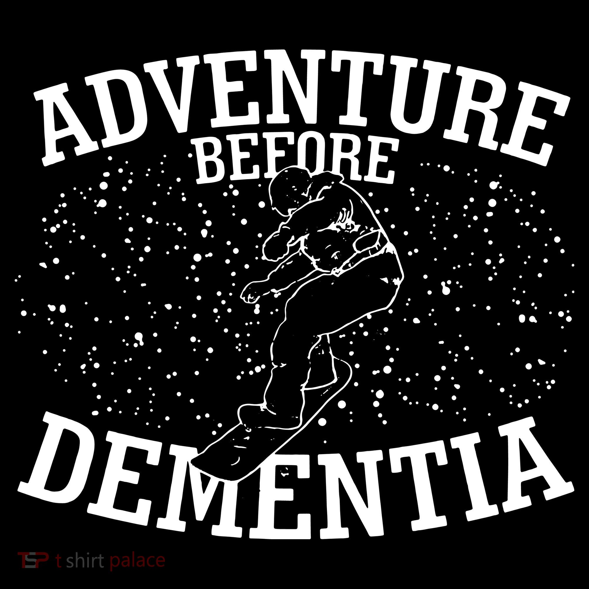 Snowboard Adventure Before Dementia Ornament