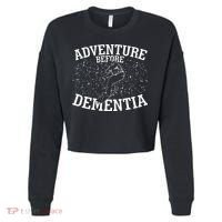 Snowboard Adventure Before Dementia Cropped Pullover Crew thumb 0