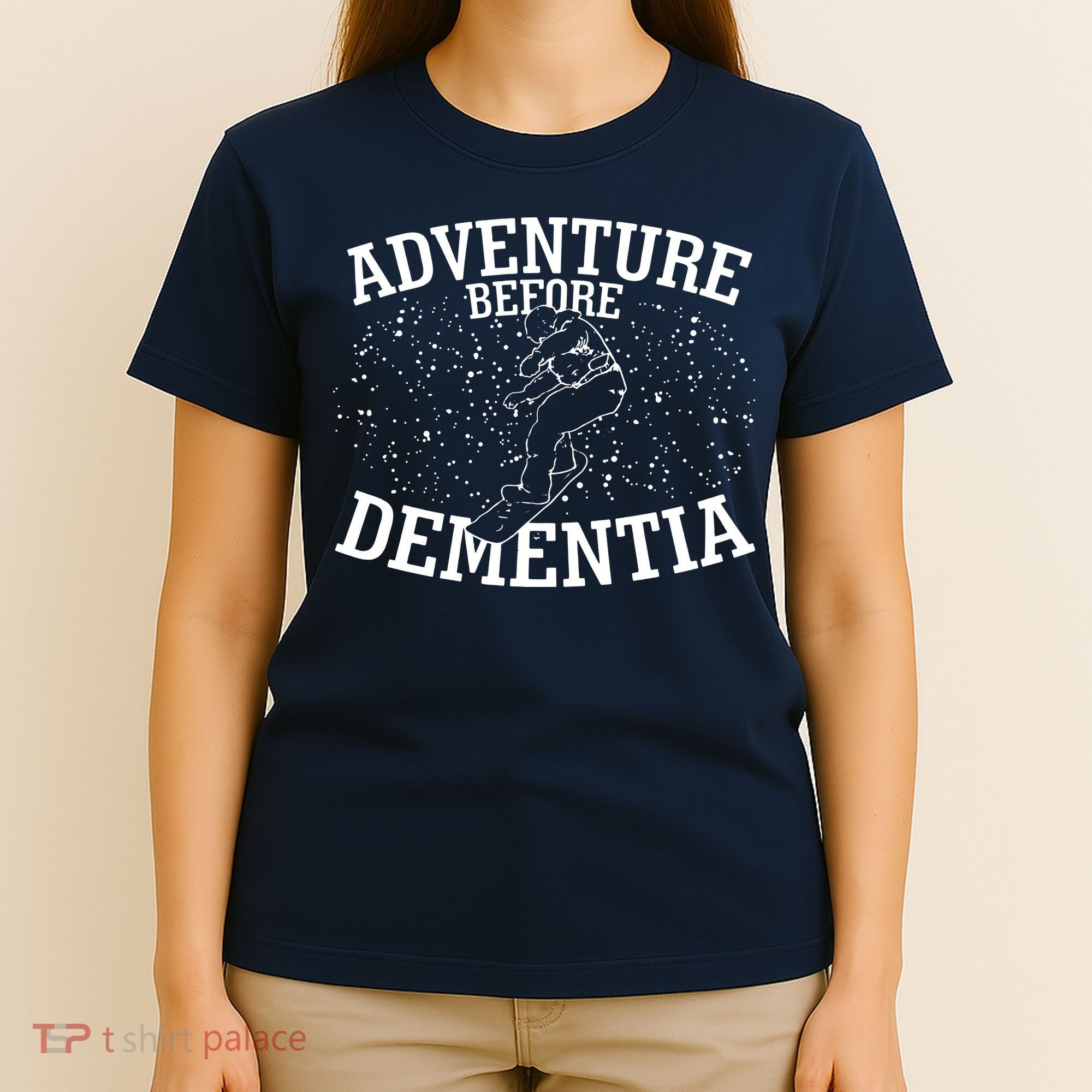 Snowboard Adventure Before Dementia T-Shirt