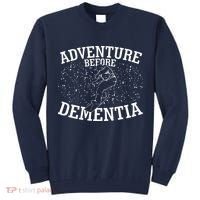 Snowboard Adventure Before Dementia Tall Sweatshirt thumb 0