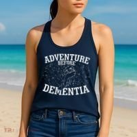 Snowboard Adventure Before Dementia Women's Tank Top thumb 2