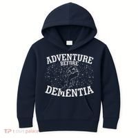 Snowboard Adventure Before Dementia Kids Hoodie thumb 0