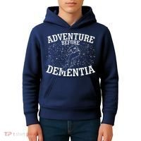 Snowboard Adventure Before Dementia Kids Hoodie thumb 4