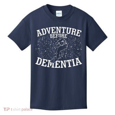 Snowboard Adventure Before Dementia Kids T-Shirt