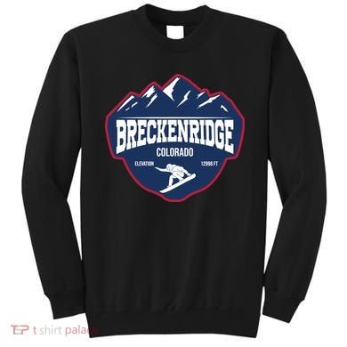 Ski At Breckenridge Colorado Sweatshirt