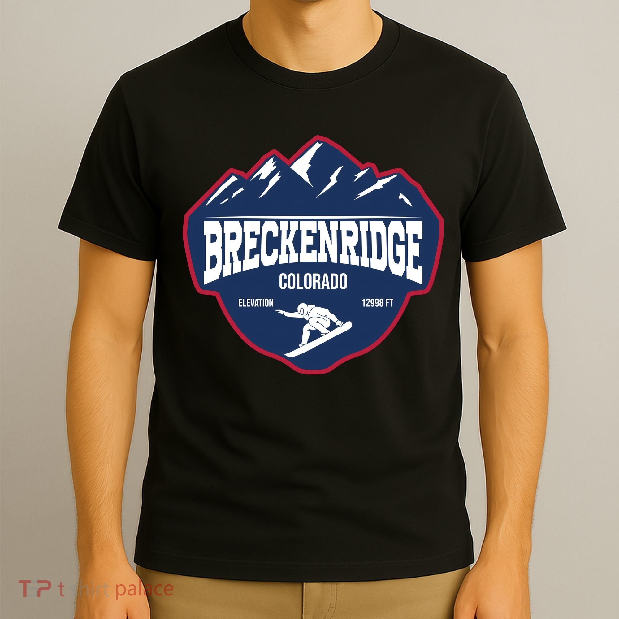 Ski At Breckenridge Colorado T-Shirt