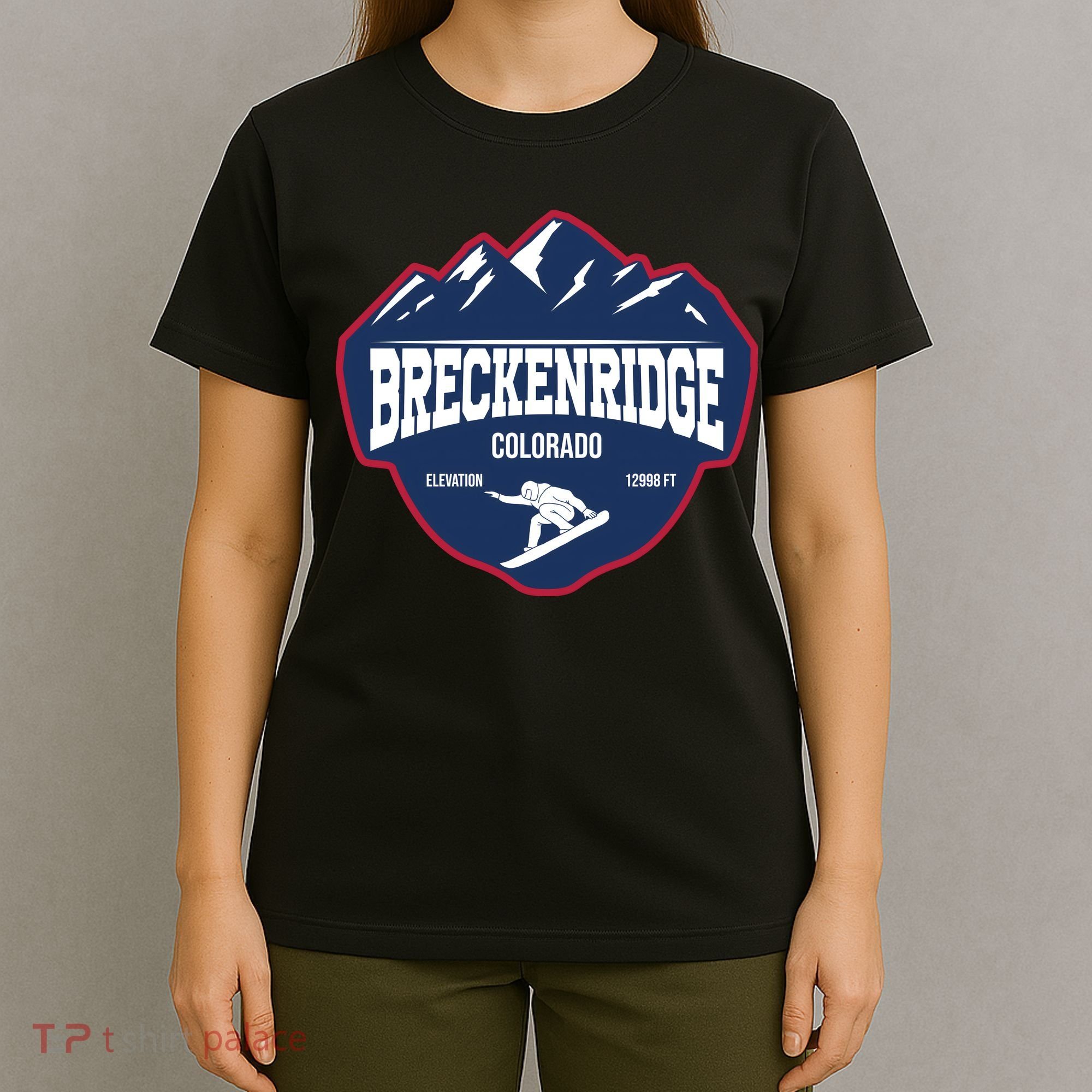 Ski At Breckenridge Colorado T-Shirt